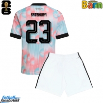 Belgia Michy Batshuayi #23 Bortedraktsett Barn VM 2026 Kortermet (+ Korte bukser)